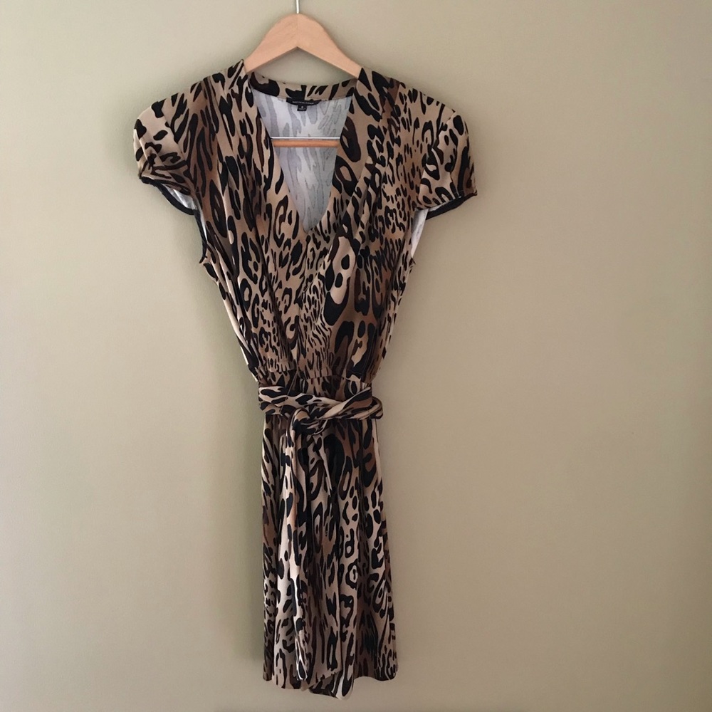 Saks 5th Ave. Animal Print Dress